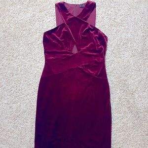 BCBGMaxAzria Velvet Cocktail Dress NWT